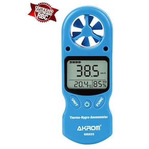 Termo Higro Anemômetro Digital Com Certificado De Calibração