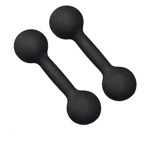 Par De Halter Bola Pintado 8Kg Treino Musculação Ar Livre