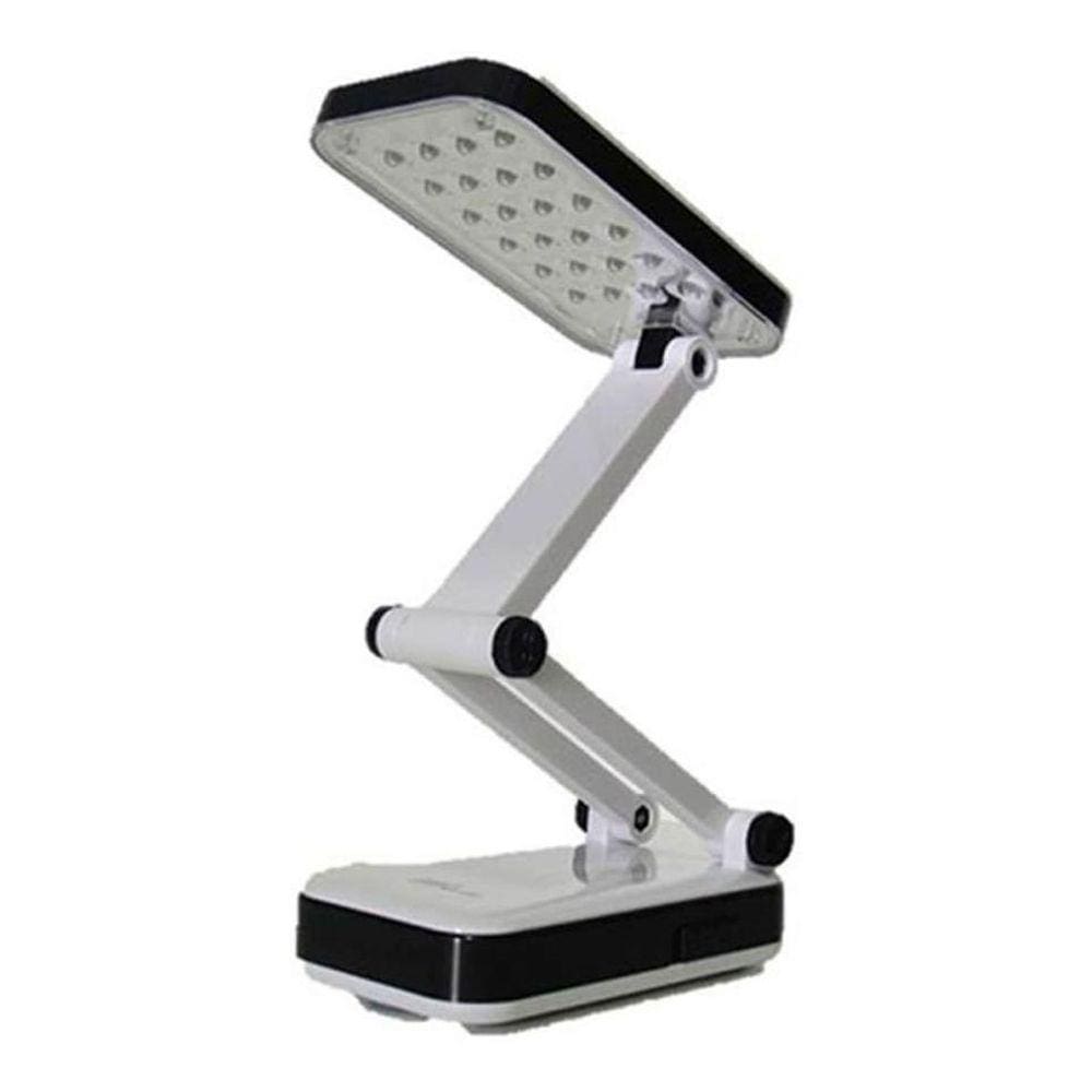 Abajur Articulado De Mesa S/ Fio Escritório Quarto Luminaria