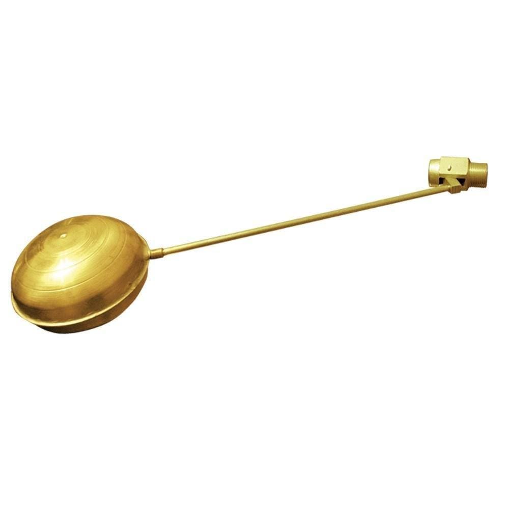 Torneira Boia Latão Para Agua Quente Fria 3/4 Balão Latão