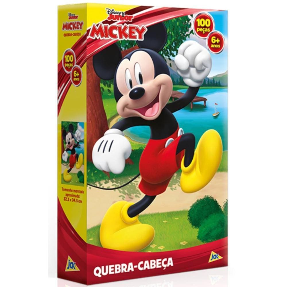 Quebra-cabeça 100 peças - Mickey
