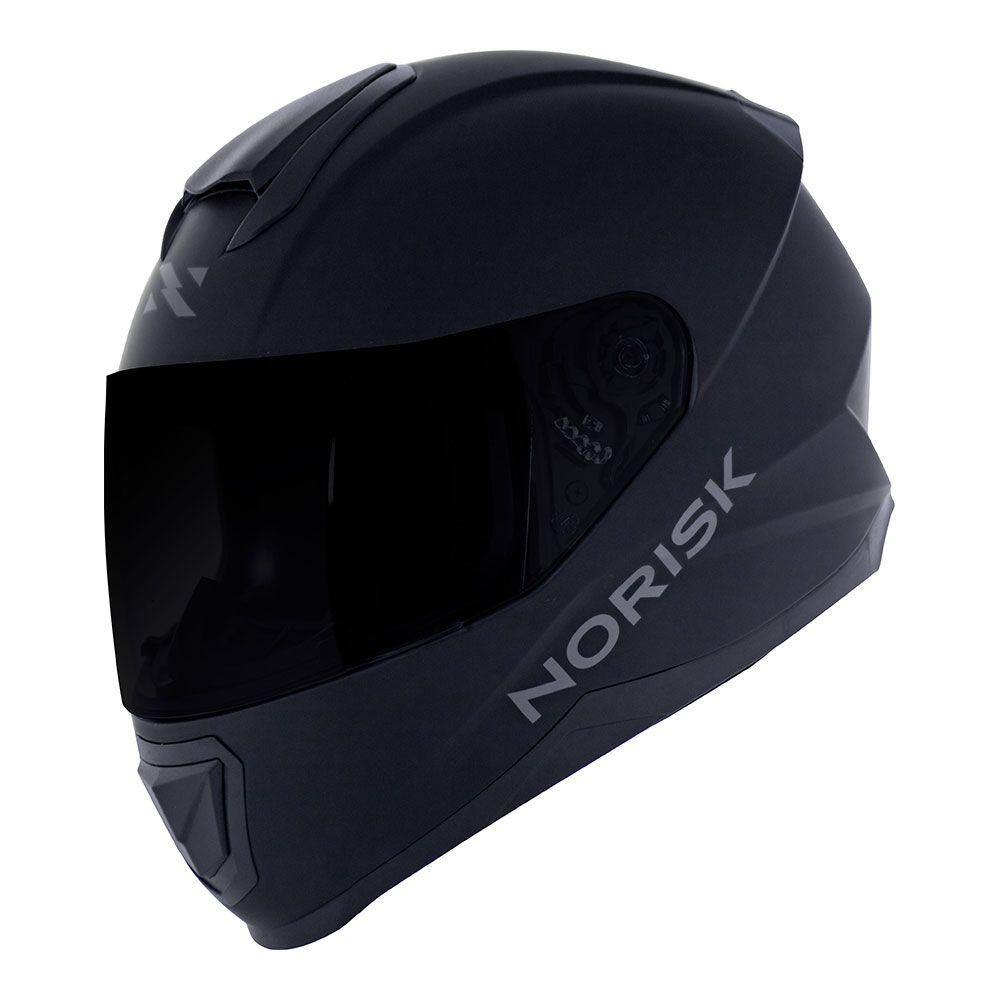 Capacete Norisk Razor Monocolor Preto Fosco | Casas Bahia
