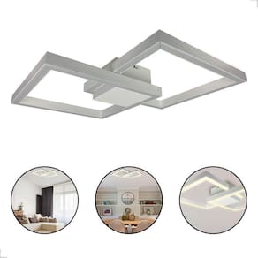 Painel Plafon Case Led 3000K Sobrepor Branco Bivolt 60W