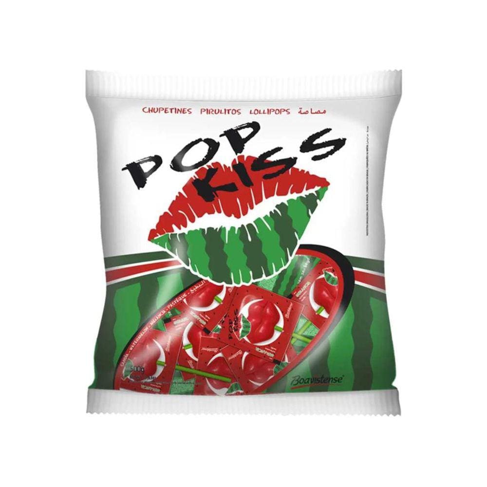 Pirulito Pop Kiss Melancia C/50unid - 500g