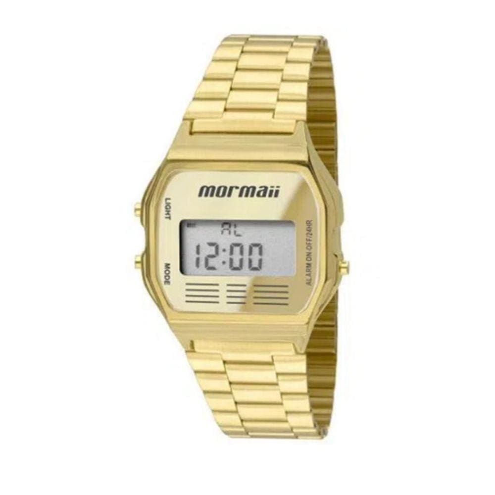 Relógio Mormaii Feminino Digital Dourado MOBJ3808AB/4D