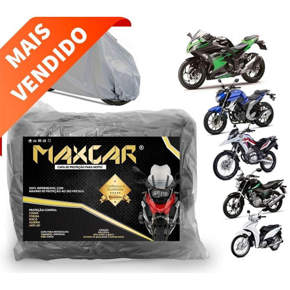 Capa Cobrir Moto Proteção Chuva Sol Impermeável Shineray