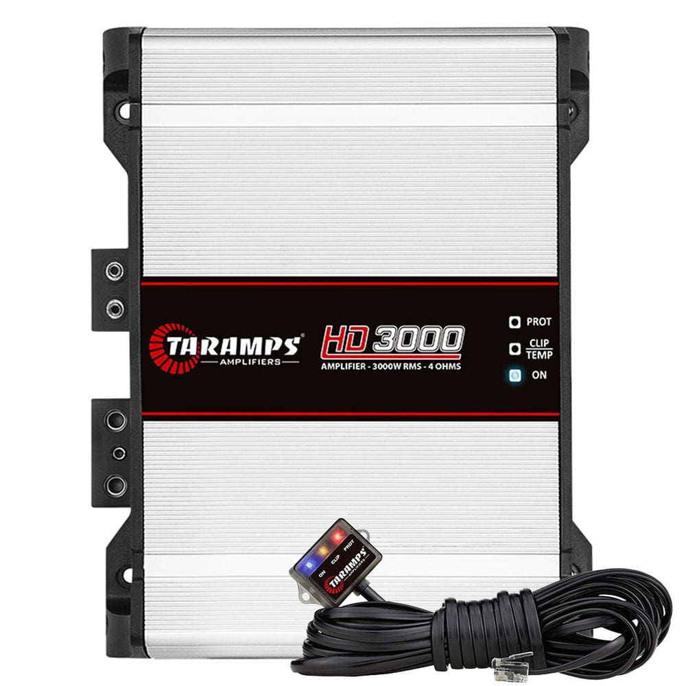 Modulo Taramps Hd 3000 Amplificador Digital 3598w Rms Hd 3000 1 Ou 2 Ohms