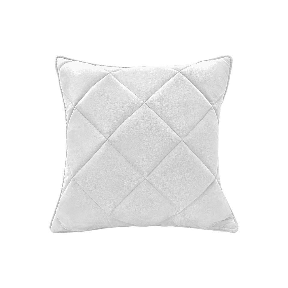 Almofada Decorativa Nina Matelassê 48X48 Corano Branco