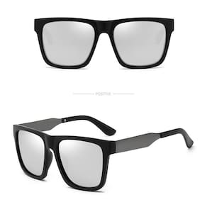 Óculos De Sol Masculino Espelhado Polorizado Square Uv 400