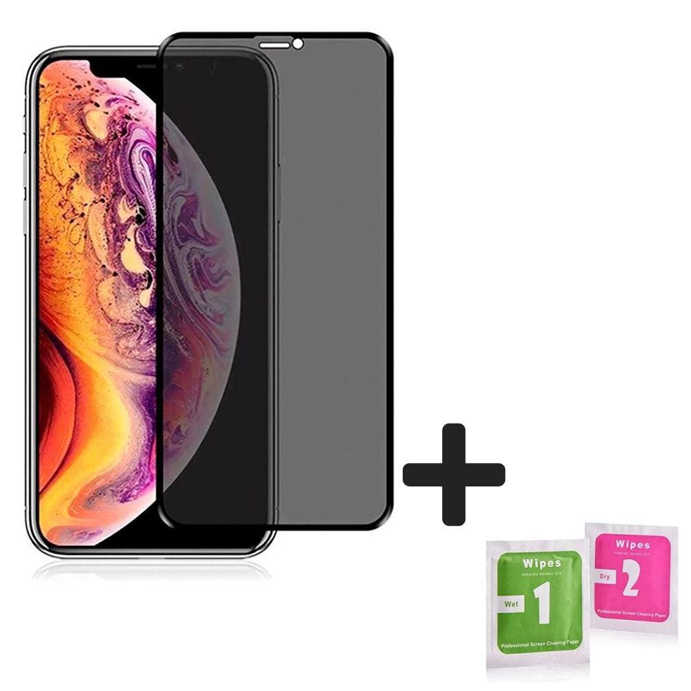 Película 3D Privacidade Compatível Com IP XS MAX