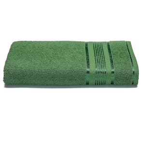 8 Toalhas Gigante Egito 4 Banhos 4 Rosto Azul+Verde