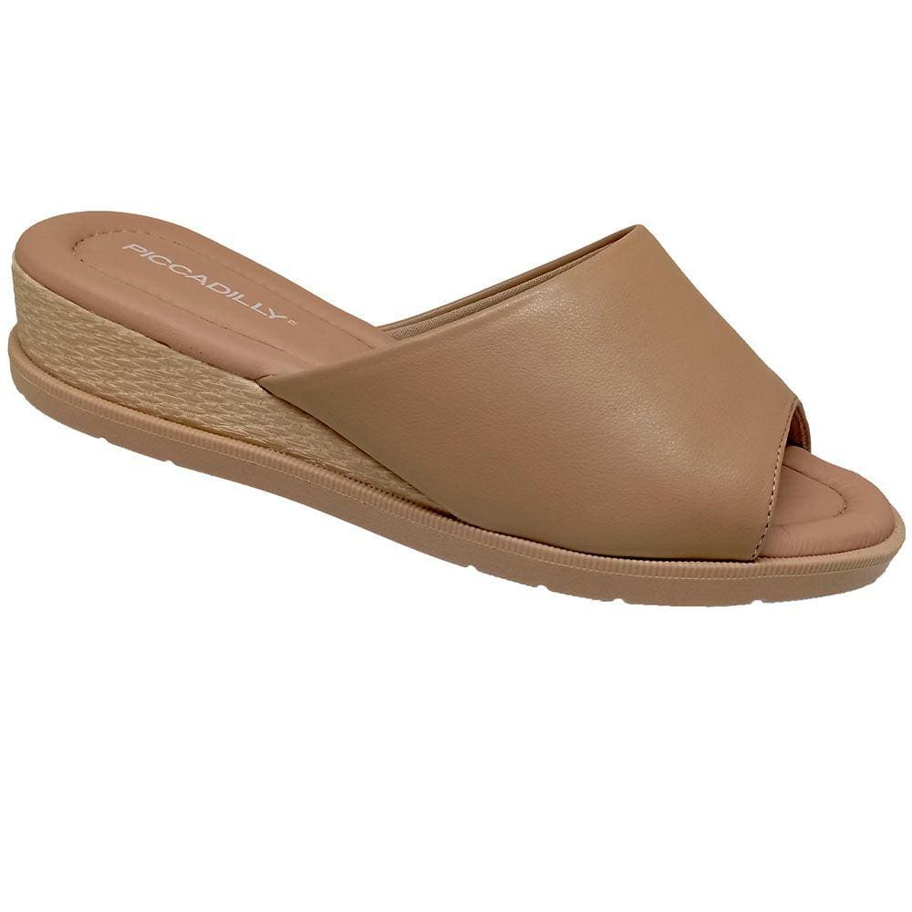 Tamanco Piccadilly Joanete 458030-4 Feminino - Nude Claro