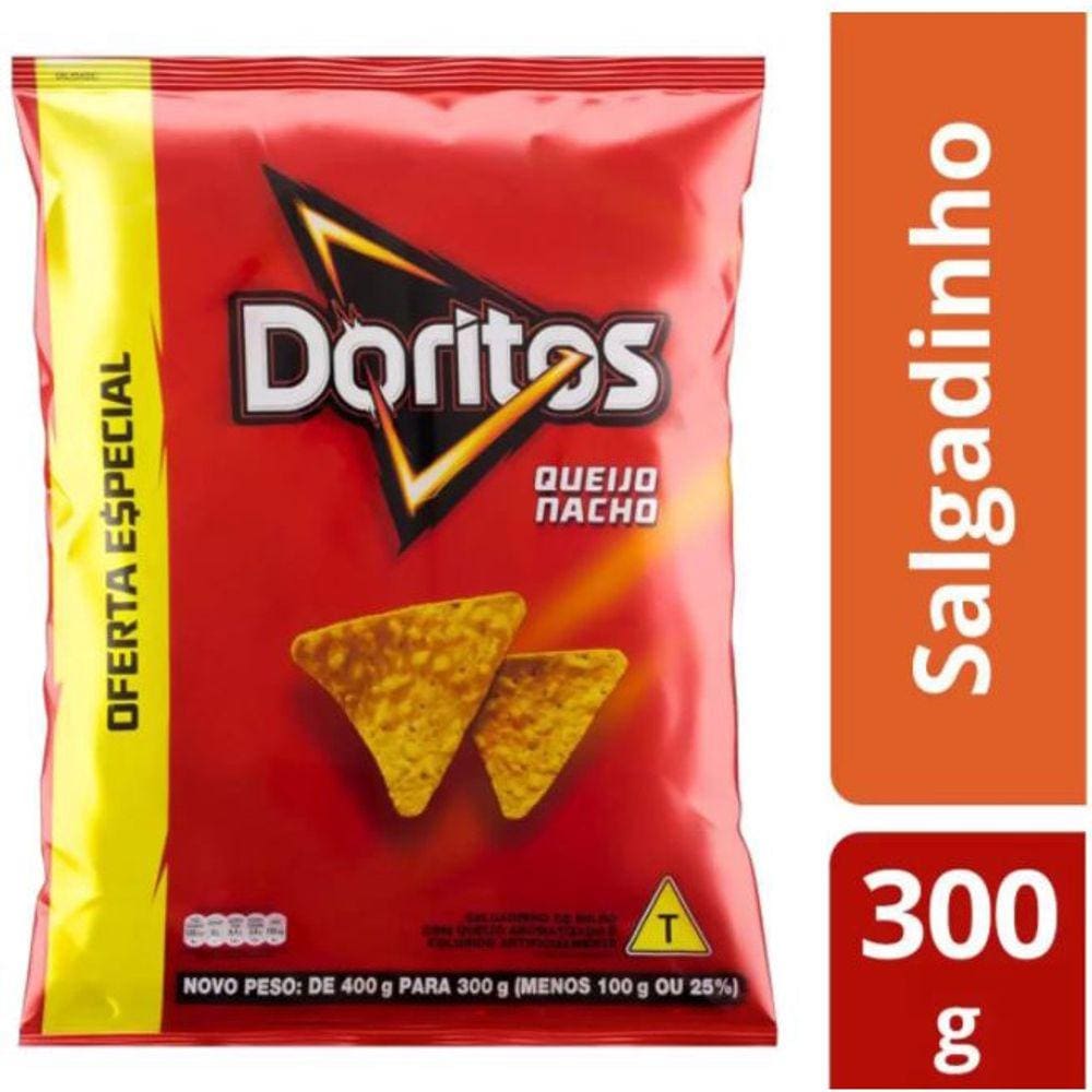 Salgadinho Doritos Queijo Nacho 300g - Gigante