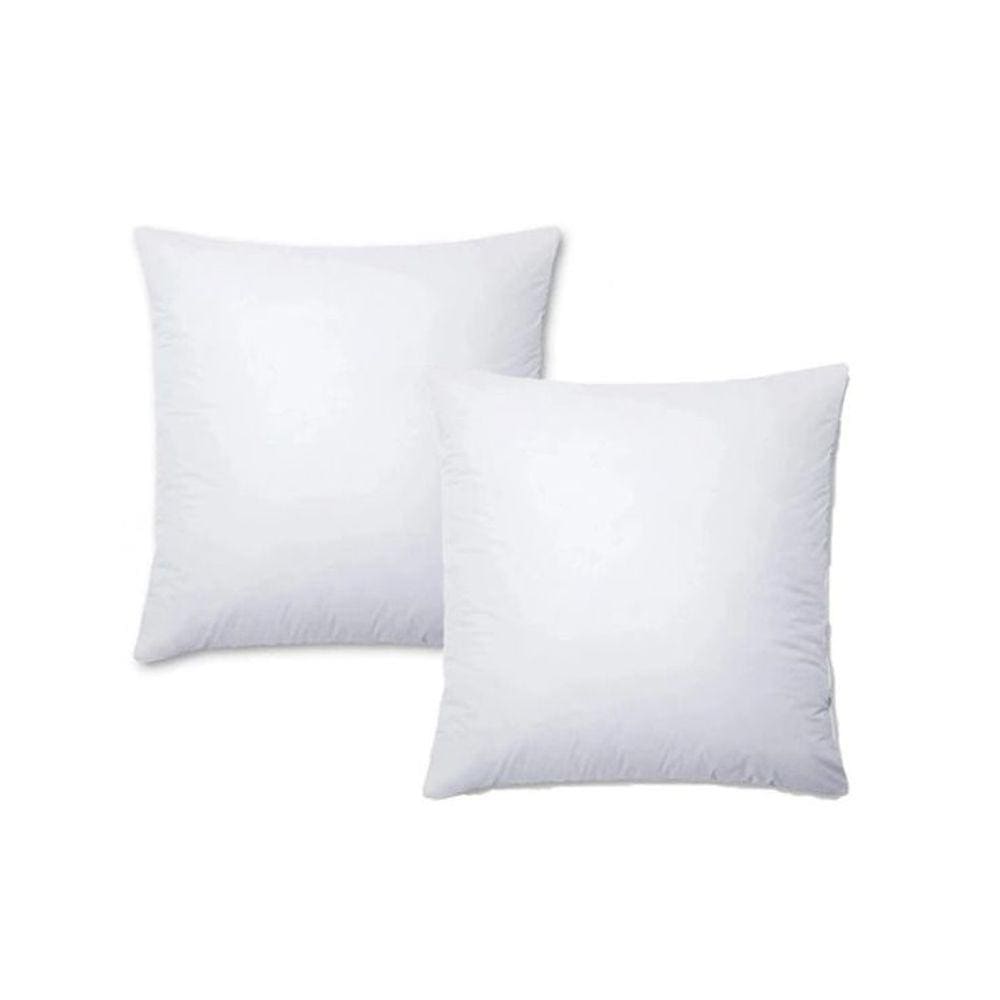 Jogo Enchimento Almofada 45x45 Fibra de Silicone Premium 2 Peças - Mundial Casa
