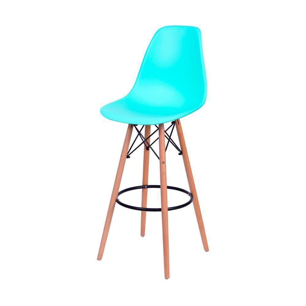 Banqueta Eames Side - Verde Tiffany