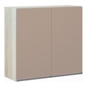 Armário Luciane 80cm 2 Portas Lis Legno Crema C/Connect