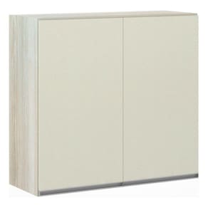 Armário Luciane 80cm 2 Portas Lis Legno Crema C/Kashmir