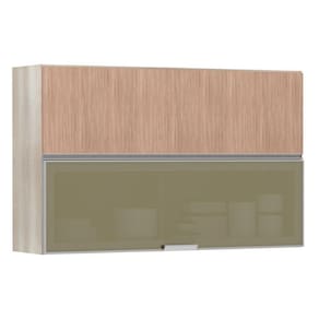 Armario Basculante Misto 120cm 2 Porta Lis Legno Crema