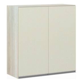 Armário Luciane 70cm 2 Portas Lis Legno Crema C/Kashmir