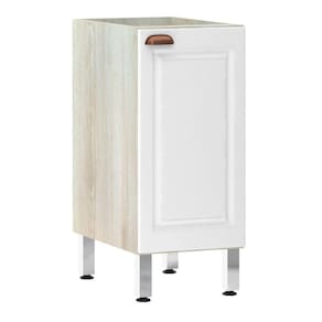 Balcão De Cozinha S/ Tampo 35cm 1 Porta Agatha Legno Crema