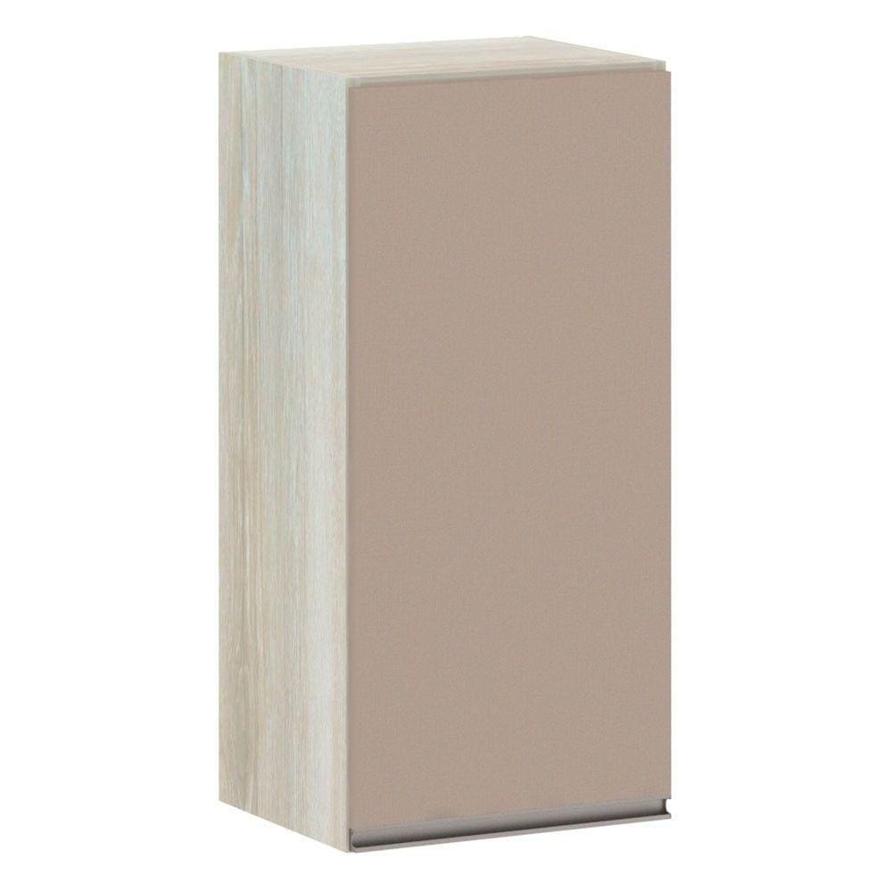 Armário Luciane 35cm 1 Porta Luci Legno Crema C/Connect
