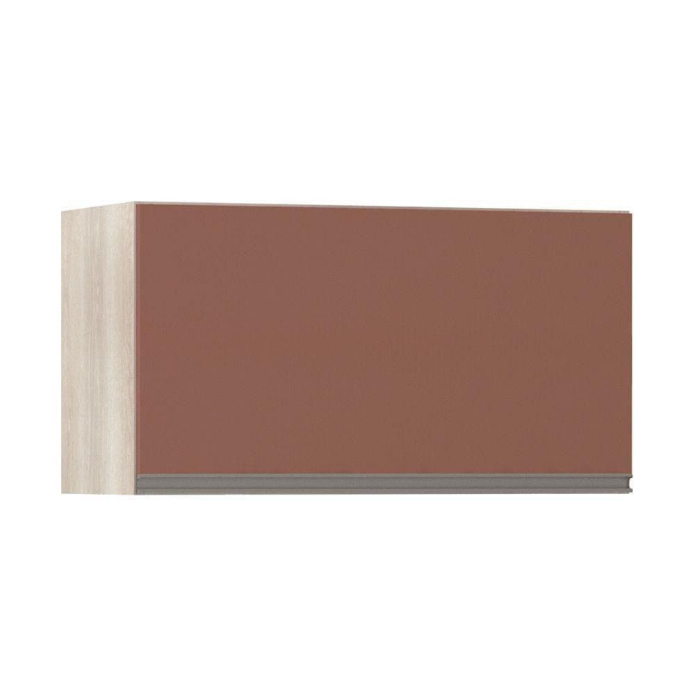 Armário Basculante 70cm 1 Porta Luci Legno Crema C/Gaia