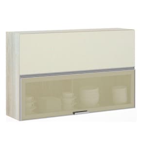 Armario Basculante Misto 120cm 2 Porta Lis Legno Crema