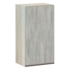 Armário Luciane 40cm 1 Porta Luci Legno Crema C/Concreto