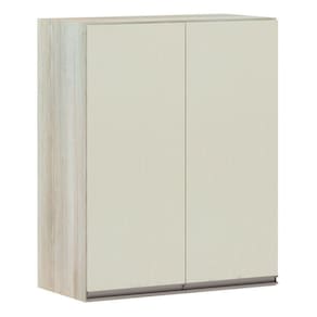 Armário Para Cozinha 60cm 2 Portas Legno Crema C/Kashmir