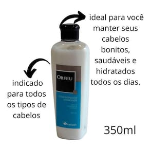 Condicionador Hidratante Orfeu Kailash 350ml