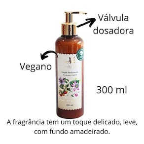 Loção Corporal Perfumada Pitanga E Flor De Maracujá 300ml