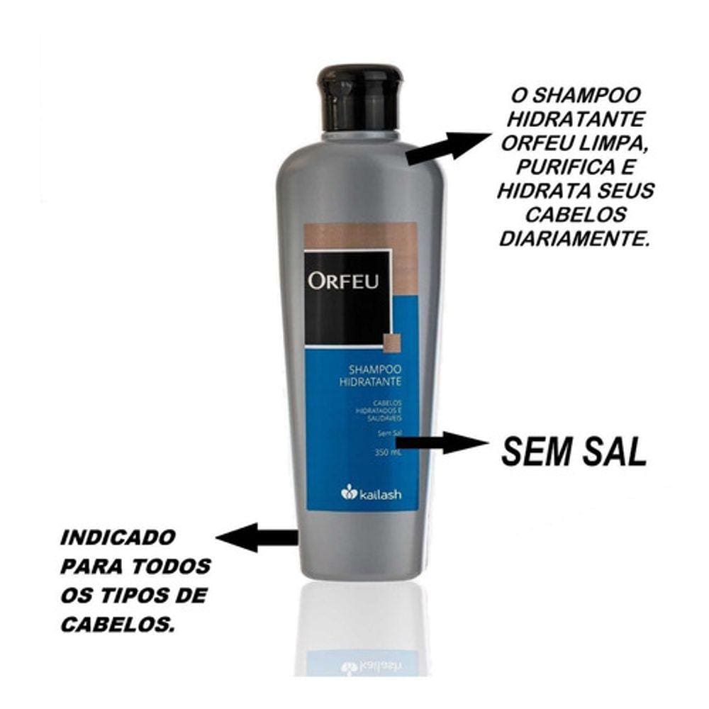 Shampoo Hidratante Orfeu Kailash 350ml