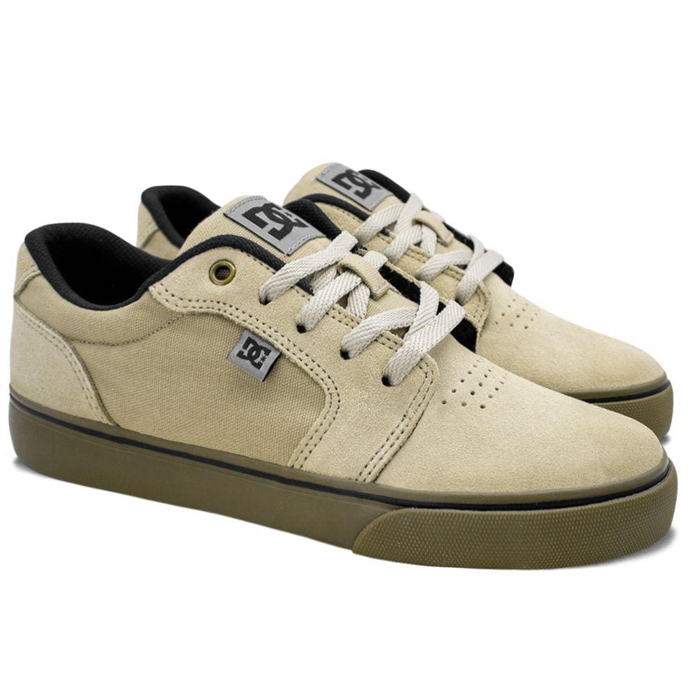 Tênis DC Shoes Anvil LA Grey Gum