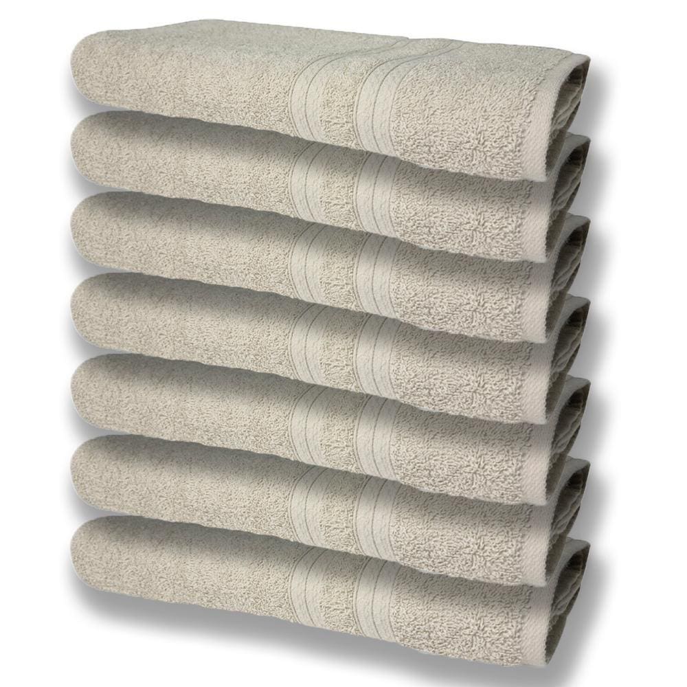 7 Toalhas Grande E Grossa Bege