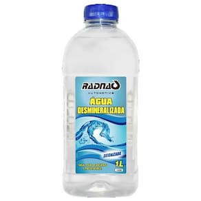 Agua Desmineralizada Deionizada Litro - Radnaq