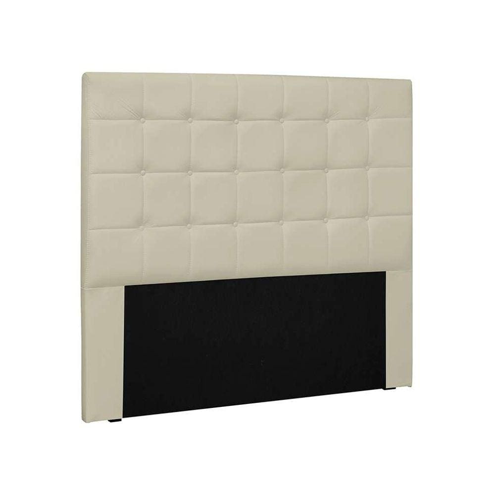 cabeceira king verona poliuretano marfim