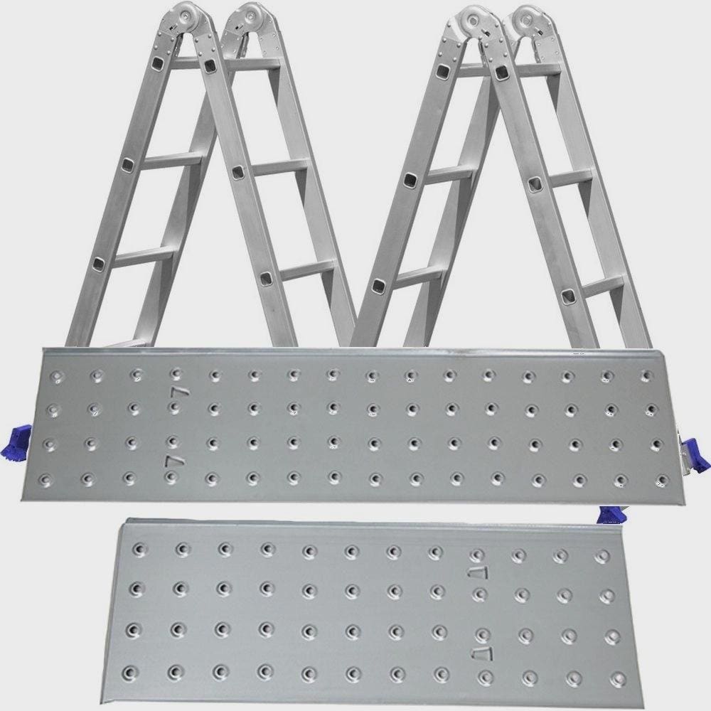 Escada Multiuso 4X4 Com Plataforma Prizi