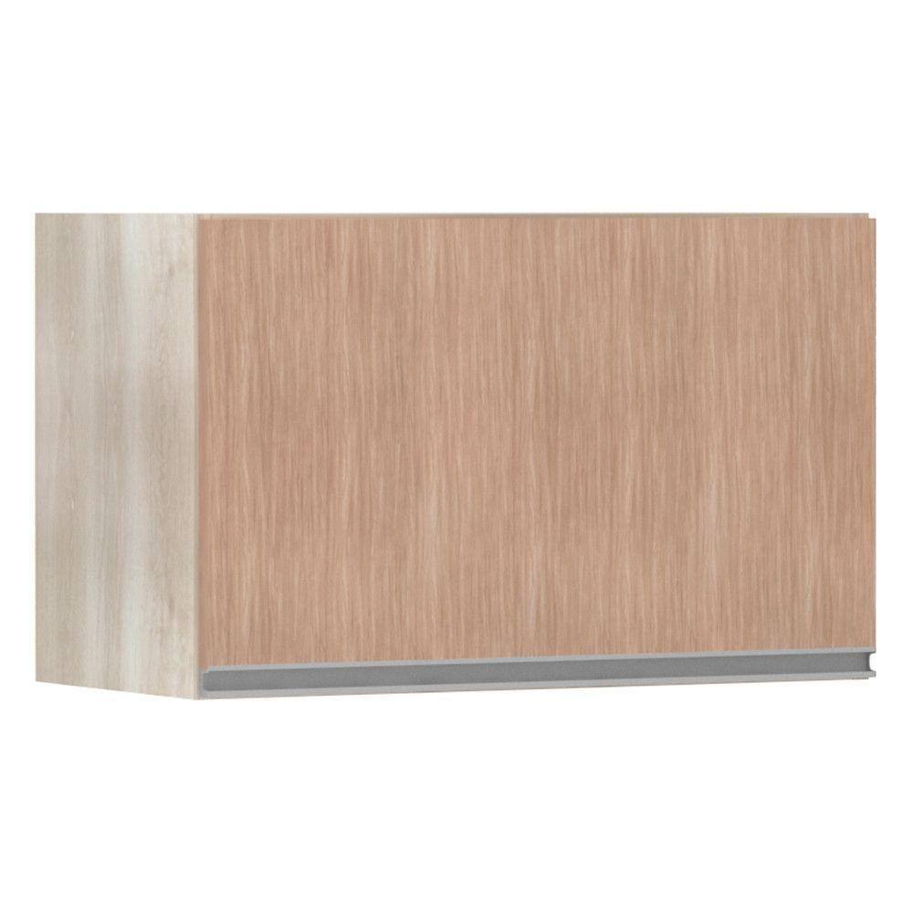 Armário Basculante 60cm 1 Porta Lis Legno Crema C/Cumaru