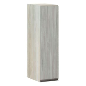 Armário Luciane 20cm 1 Porta Luci Legno Crema C/Concreto