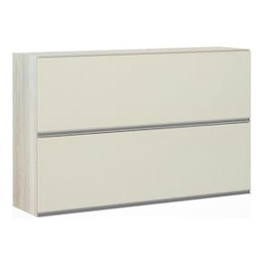 Armário Basculante Duplo 120cm 2 Portas Lis Legno Crema