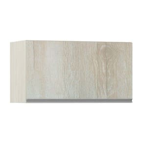 Armário Basculante Luciane 70cm 1 Porta Lis Legno Crema