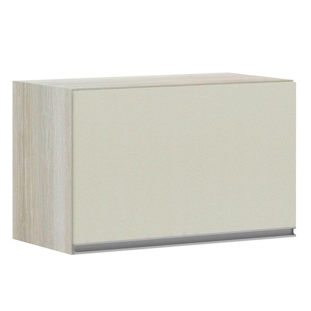 Armário Basculante 60cm 1 Porta Lis Legno Crema C/Kashmir