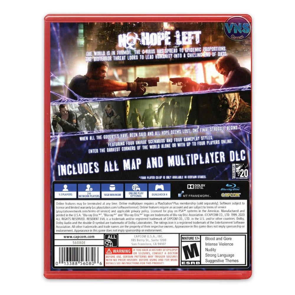 Resident Evil 6 - PS4 | Casas Bahia