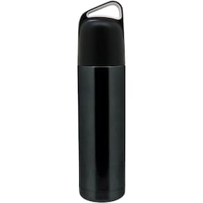 ERRE GARRAFA TÉRMICA 29x7x7cm 500ml INOX PRETO PAREDE DUPLA
