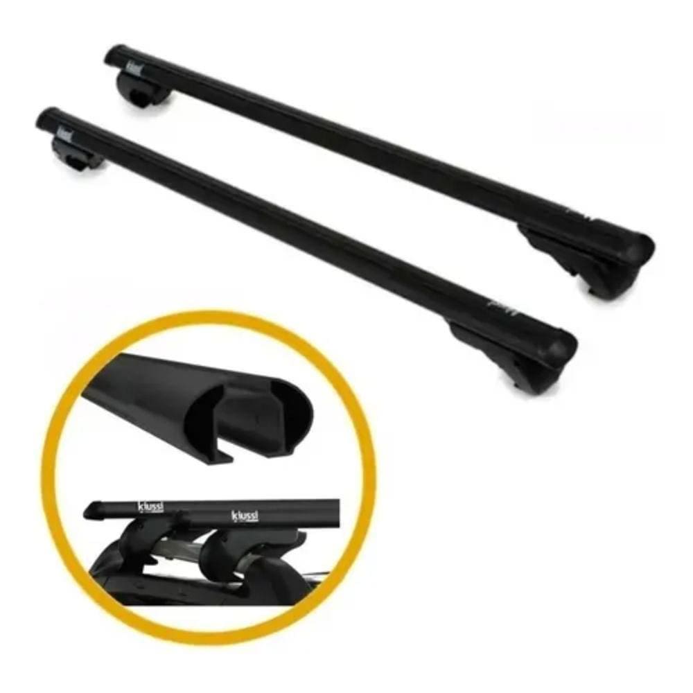 Rack de Teto para transbike e transporte em carro Belluno 1,20m Kiussi