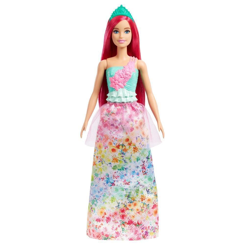 Boneca Articulada - Barbie Dreamtopia - 2 em 1 - Princesa-Sereia - Mattel