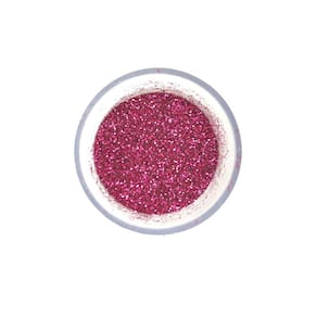 Gliter em Pó Maquiagem e unhas cor Pink extra fino 10 gr