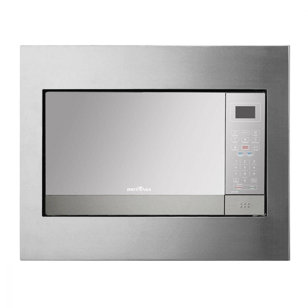 Micro-ondas De Embutir Britânia Inox 26l 1400w | Casas Bahia