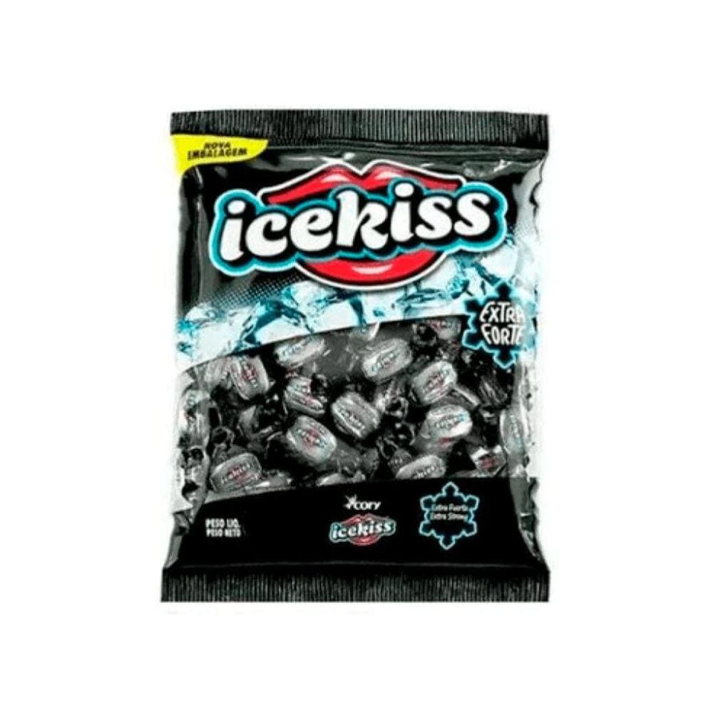 Bala Dura Icekiss Extra Forte Pacote 500g