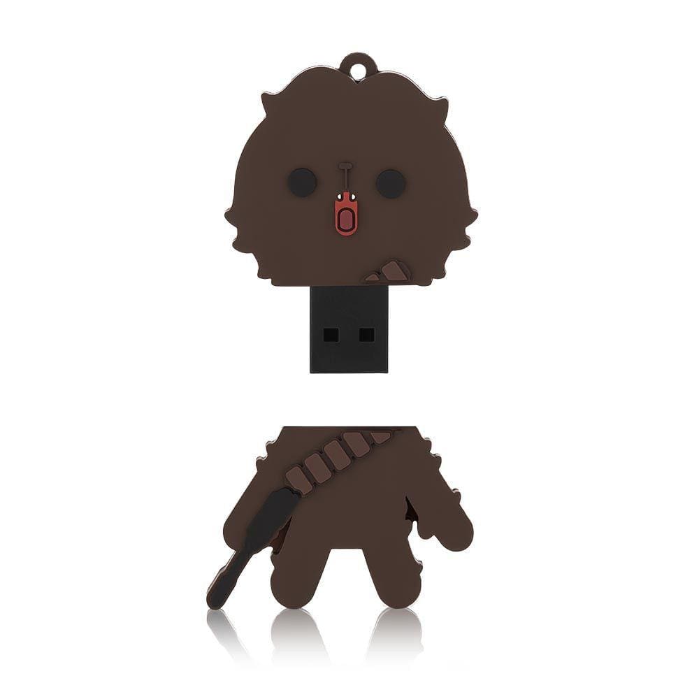 Pen Drive Star Wars Chewbacca 8GB USB Leitura 10MB/s e Gravação 3MB/s Multilaser - PD041